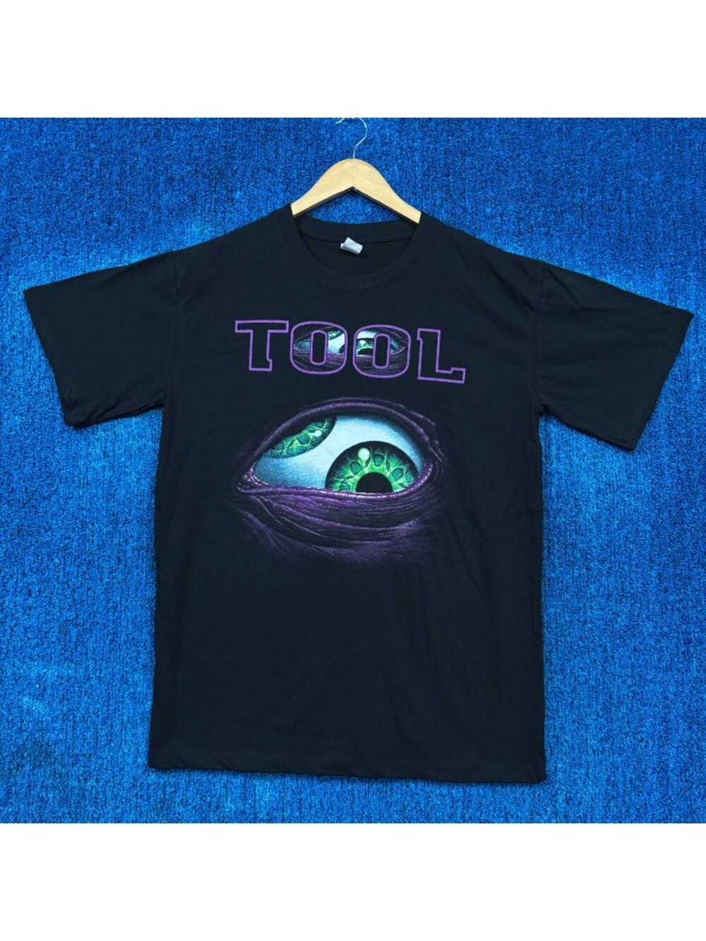 Tool Aenima CD Back Cover Art Eye Progressive Metal Tee L